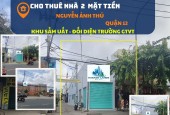 HIẾM-Cho thuê nhà 2 Mặt Tiền Nguyễn Ảnh Thủ 108m2 - ĐỐI DIỆN TRƯỜNG GTVT